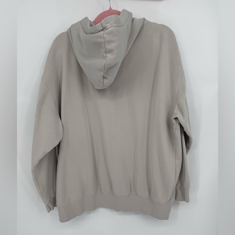 Nike Light Gray/Beige Pullover Hoodie Size Large - Picture 2 of 6